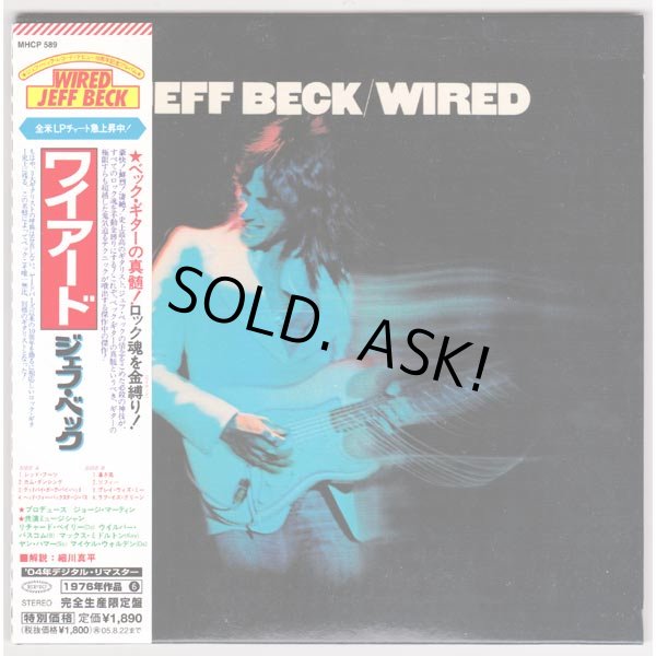 Photo1: JEFF BECK / WIRED (Used Japan Mini LP CD) (1)