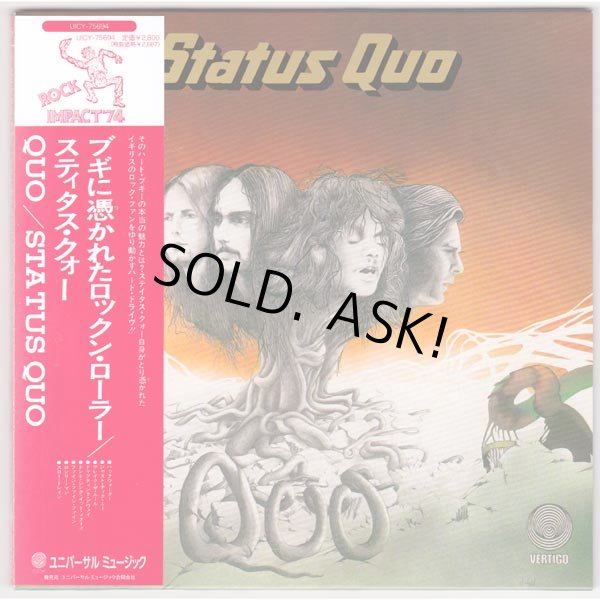 Photo1: STATUS QUO / QUO (Used Japan mini LP SHM-CD) (1)