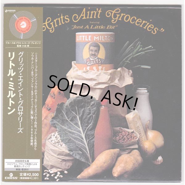 Photo1: LITTLE MILTON / GRITS AIN'T GROCERIES (Used Japan Mini LP CD) (1)