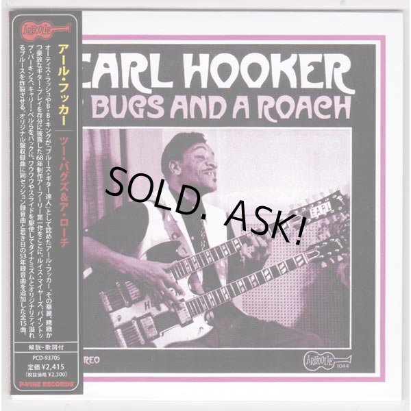 Photo1: EARL HOOKER / 2 BUGS AND A ROACH (Used Japan Mini LP CD) (1)