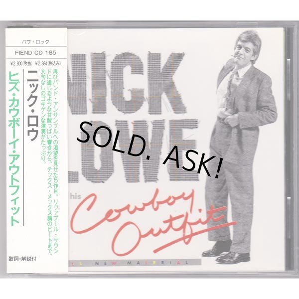 Photo1: NICK LOWE AND HIS COWBOY OUTFIT (USED JAPAN JEWEL CASE CD) NICK LOWE AND HIS COWBOY OUTFIT  (1)