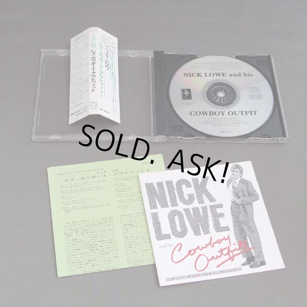 Photo2: NICK LOWE AND HIS COWBOY OUTFIT (USED JAPAN JEWEL CASE CD) NICK LOWE AND HIS COWBOY OUTFIT  (2)
