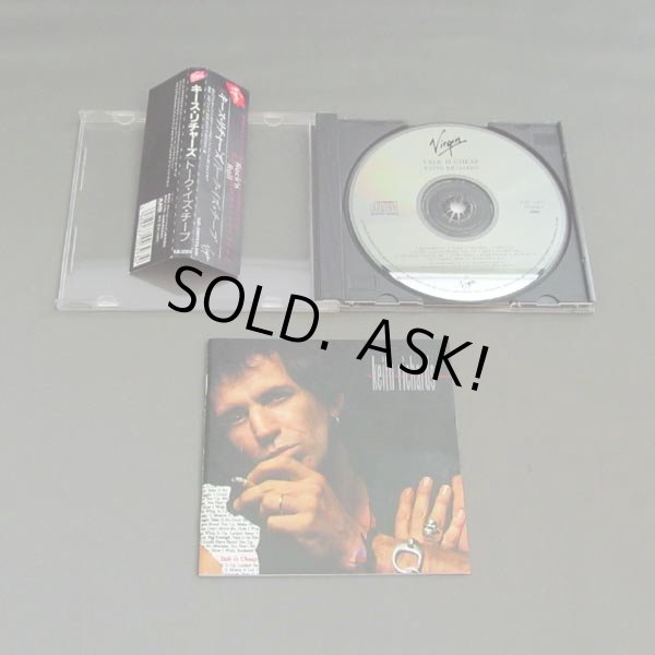 Photo2: TALK IS CHEAP (USED JAPAN JEWEL CASE CD) KEITH RICHARDS  (2)