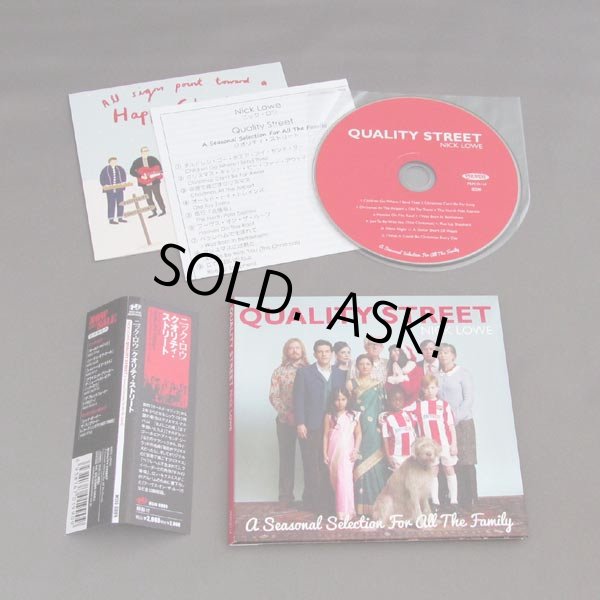 Photo2: NICK LOWE / QUALITY STREET - A SEASONAL SELECTION FOR ALL THE FAMILY (Used Japan Mini LP CD) (2)