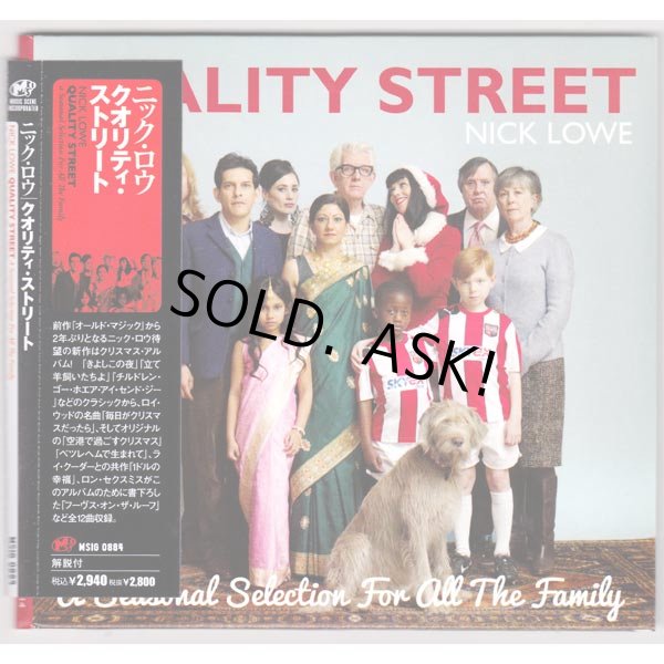 Photo1: NICK LOWE / QUALITY STREET - A SEASONAL SELECTION FOR ALL THE FAMILY (Used Japan Mini LP CD) (1)