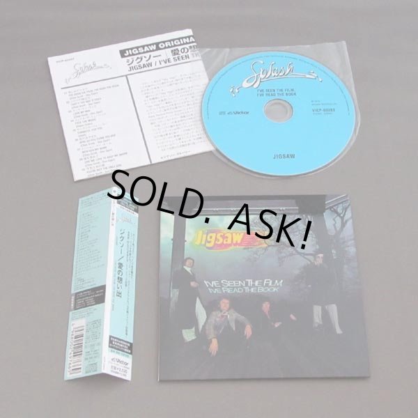 Photo2: JIGSAW / I'VE SEEN THE FILM, I'VE READ THE BOOK (Used Japan Mini LP CD) (2)