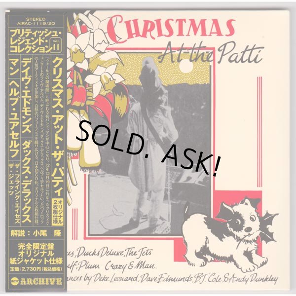 Photo1: V.A. / CHRISTMAS AT THE PATTI (Used Japan Mini LP CD) Dave Edmunds (1)