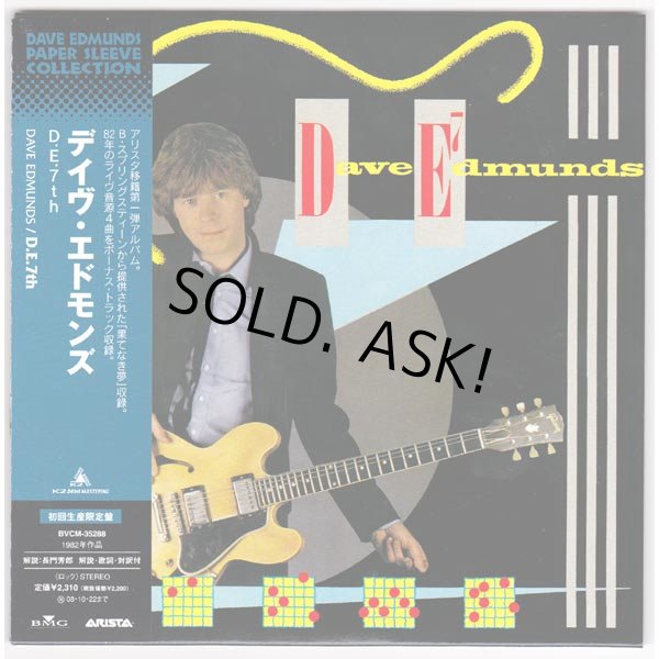 Photo1: D.E.7TH (USED JAPAN MINI LP CD) DAVE EDMUNDS  (1)