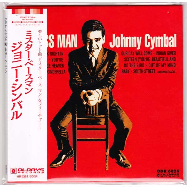 Photo1: JOHNNY CYMBAL / MR. BASS MAN (Brand New Japan mini LP CD) (1)