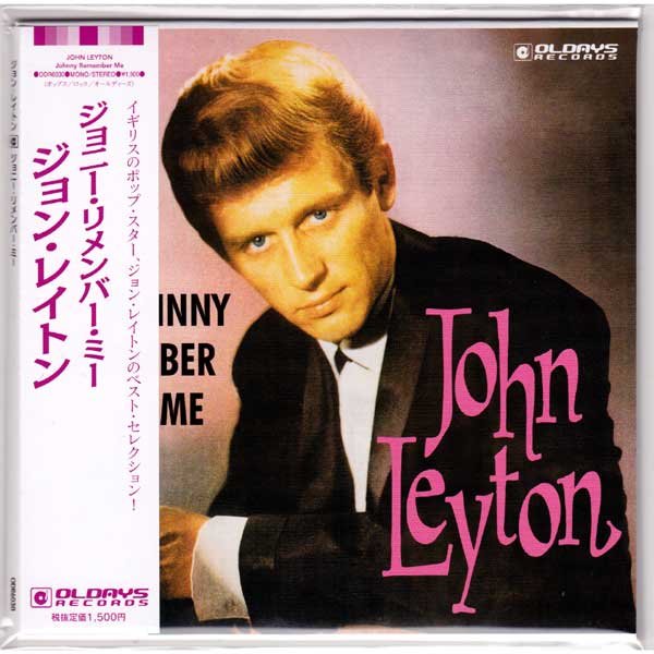 Photo1: JOHN LEYTON / JOHNNY REMEMBER ME (Brand New Japan mini LP CD) (1)