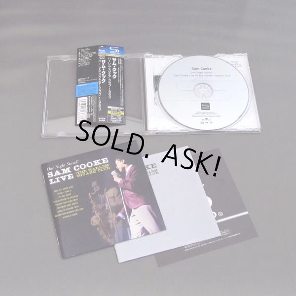 Photo2: SAM COOKE / ONE NIGHT STAND! - SAM COOKE LIVE AT THE HARLEM SQUARE CLUB (USED JAPAN JEWEL CASE SHM-CD) (2)