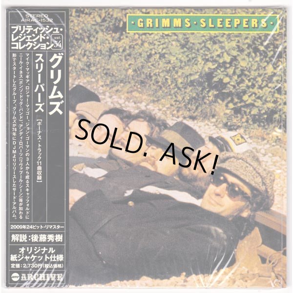 Photo1: GRIMMS / SLEEPERS (Used Japan mini LP CD) (1)