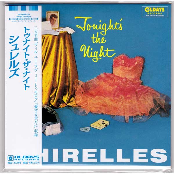 Photo1: THE SHIRELLES / TONIGHT THE NIGHT (Brand New Japan mini LP CD) * B/O * (1)
