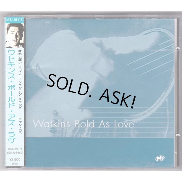Photo1: GERAINT WATKINS / WATKINS BOLD AS LOVE (Used Japan Jewel Case CD) (1)