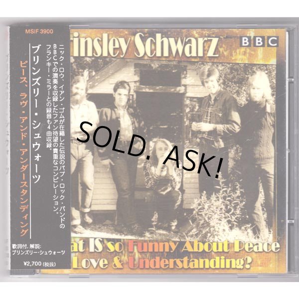 Photo1: WHAT IS SO FUNNY ABOUT PEASE LOVE & UNDERSTANDING? (USED JAPAN JEWEL CASE CD) BRINSLEY SCHWARZ  (1)