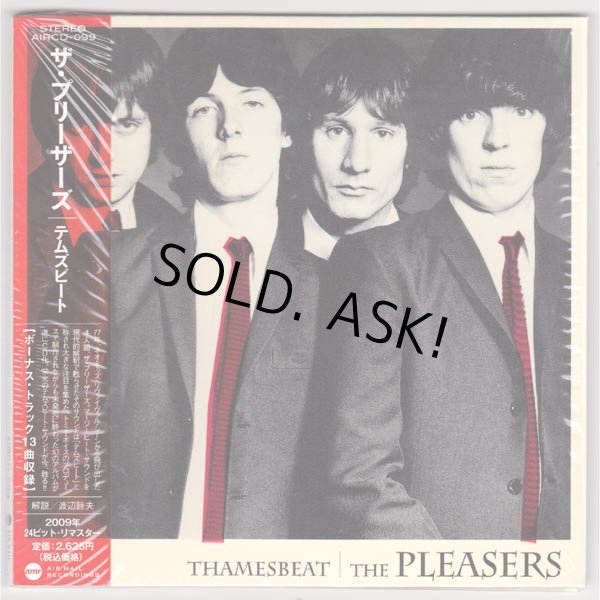 Photo1: THAMESBEAT (USED JAPAN MINI LP CD) THE PLEASERS  (1)