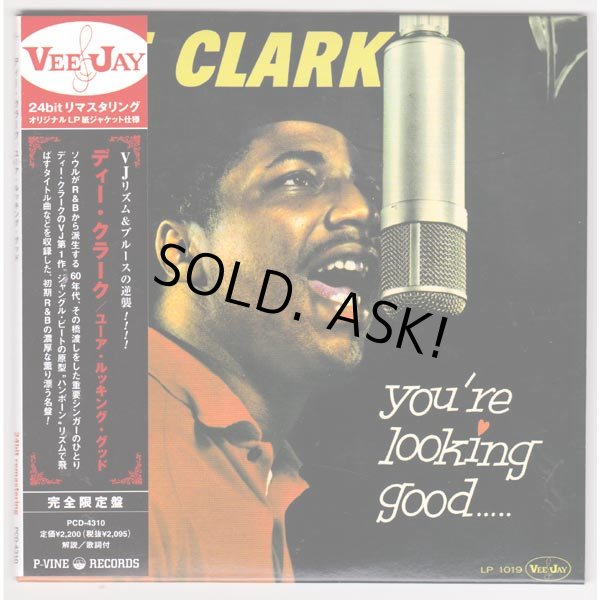 Photo1: DEE CLARK / YOU'RE LOOKING GOOD (Used Japan Mini LP CD) (1)