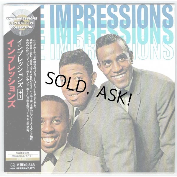 Photo1: THE IMPRESSIONS / THE IMPRESSIONS (Used Japan Mini LP CD) (1)