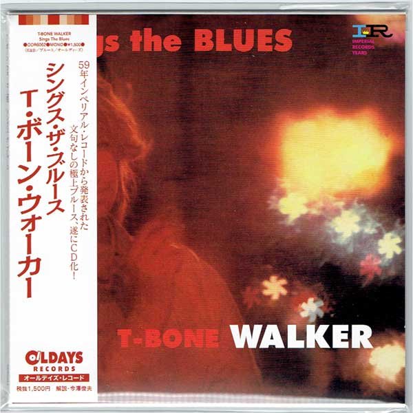 Photo1: T-BONE WALKER / SINGS THE BLUES (Brand New Japan mini LP CD) (1)