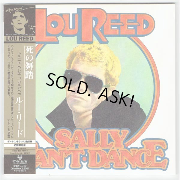 Photo1: SALLY CAN'T DANCE (USED JAPAN MINI LP CD) LOU REED  (1)