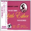 Photo1: LITTLE ESTHER / MEMORY LANE (Brand New Japan mini LP CD) (1)