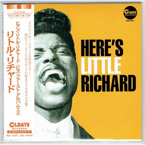 Photo1: LITTLE RICHARD / HERE'S LITTLE RICHARD (Brand New Japan mini LP CD) * B/O * (1)