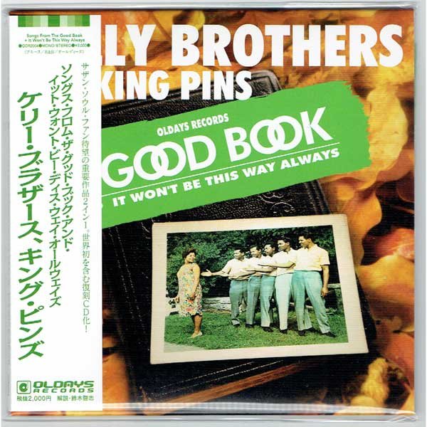 Photo1: KELLY BROTHERS, THE KING PINS / SONGS FROM THE GOOD BOOK + IT WON'T BE THIS WAY ALWAYS (Brand New Japan mini LP CD) (1)