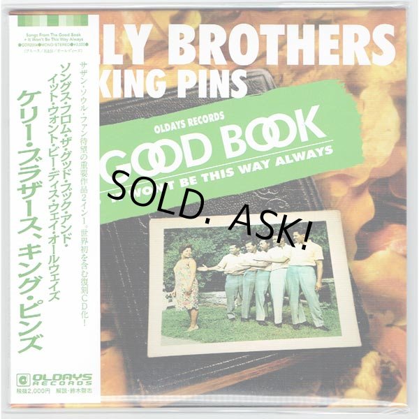 Photo1: KELLY BROTHERS, THE KING PINS / SONGS FROM THE GOOD BOOK + IT WON'T BE THIS WAY ALWAYS (Brand New Japan mini LP CD) (1)