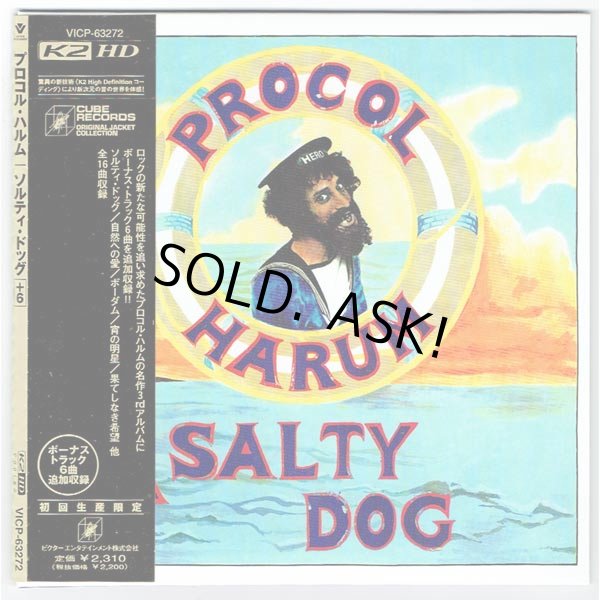 Photo1: SALTY DOG (USED JAPAN MINI LP CD) PROCOL HARUM  (1)