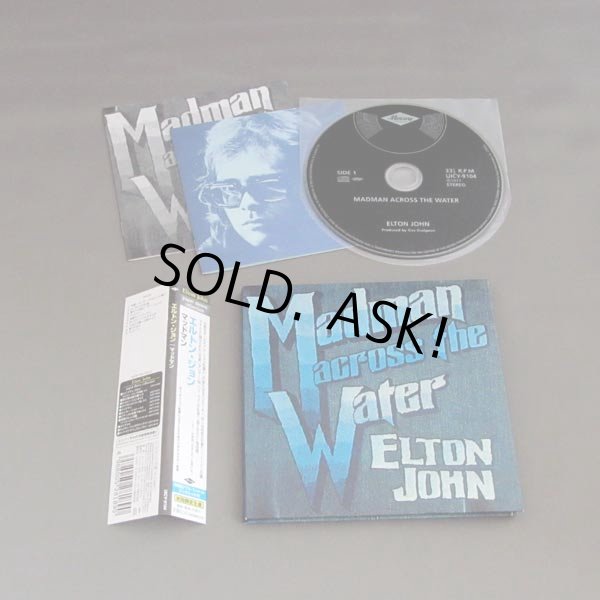 Photo2: ELTON JOHN / MADMAN ACROSS THE WATER (Used Japan Mini LP CD) (2)