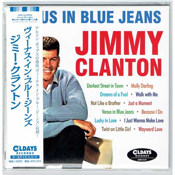 Photo1: JIMMY CLANTON / VENUS IN BLUE JEANS (Brand New Japan Mini LP CD) * B/O * (1)