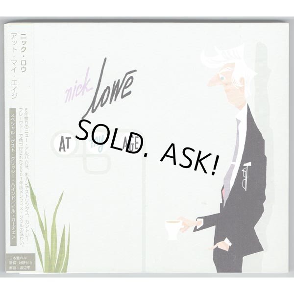 Photo1: NICK LOWE / AT MY AGE (Used Japan Digipak CD) (1)