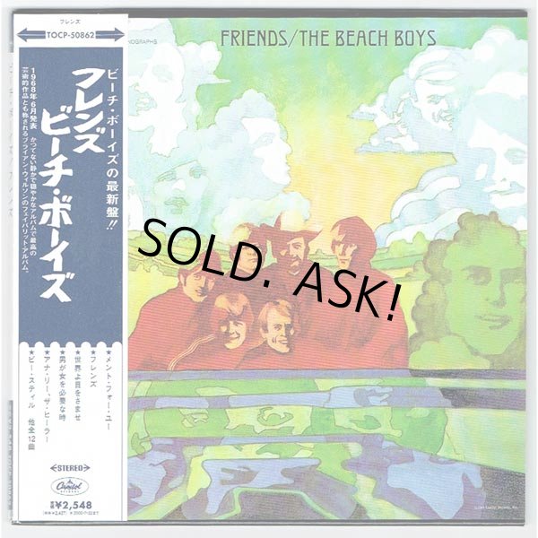 Photo1: FRIENDS - reprint (USED JAPAN MINI LP CD) THE BEACH BOYS  (1)