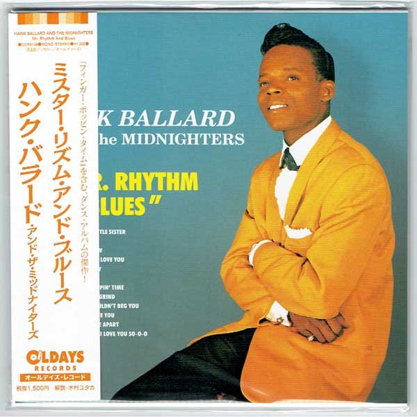 Photo1: HANK BALLARD AND THE MIDNIGHTERS / MR. RHYTHM AND BLUES (Brand New Japan mini LP CD) (1)