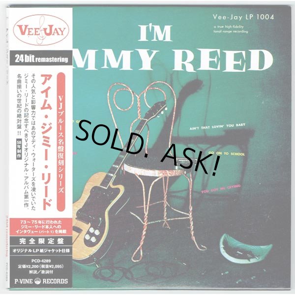 Photo1: I'M JIMMY REED (USED JAPAN MINI LP CD) JIMMY REED  (1)