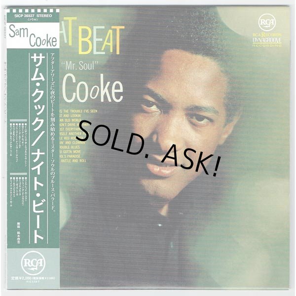 Photo1: SAM COOKE / NIGHT BEAT (Used Japan Mini LP Blu-Spec CD) (1)