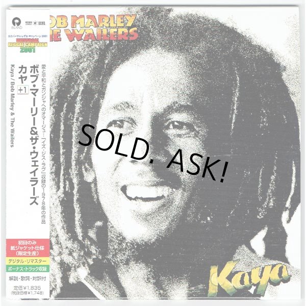 Photo1: BOB MARLEY & THE WAILERS / KAYA (Used Japan Mini LP CD) (1)