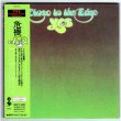 Photo1: CLOSE TO THE EDGE (USED JAPAN MINI LP CD) YES  (1)