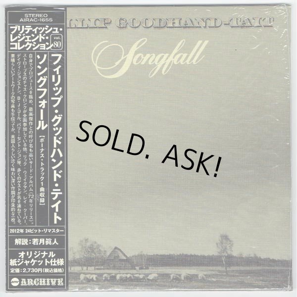Photo1: PHILLIP GOODHAND-TAIT / SONGFALL (Used Japan Mini LP CD) (1)