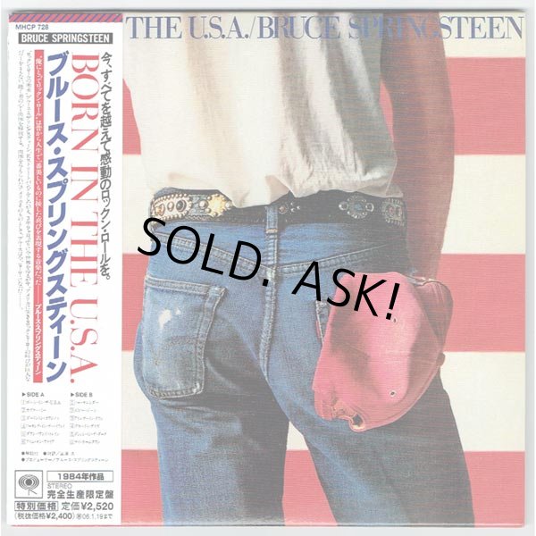 Photo1: BRUCE SPRINGSTEEN / BORN IN THE U.S.A. (Used Japan Mini LP CD) (1)