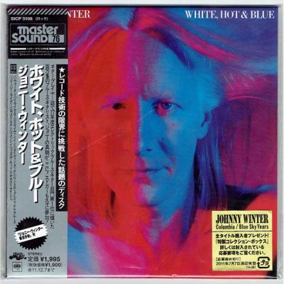 Photo1: JOHNNY WINTER / WHITE, HOT & BLUE (Used Japan Mini LP CD)