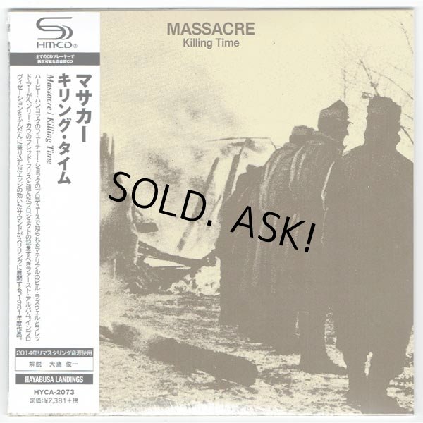 Photo1: KILLING TIME (UNOPENED JAPAN MINI LP SHM-CD) MASSACRE (1)