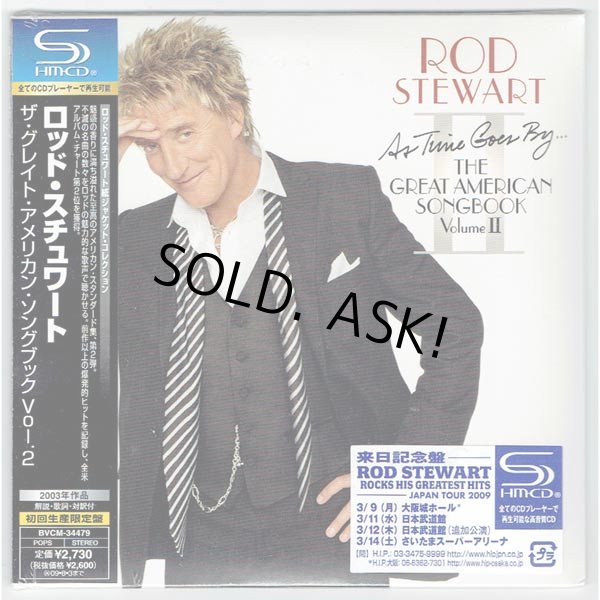 Photo1: THE GREAT AMERICAN SONGBOOK VOLUME II (UNOPENED JAPAN MINI LP CD) ROD STEWART (1)