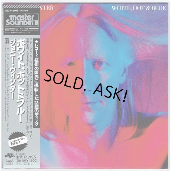 Photo1: JOHNNY WINTER / WHITE, HOT & BLUE (Used Japan Mini LP CD) (1)