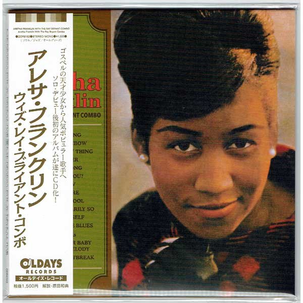 Photo1: ARETHA FRANKLIN WITH THE RAY BRYANT COMBO / ARETHA FRANKLIN WITH THE RAY BRYANT COMBO (Brand New Japan mini LP CD) * B/O * (1)
