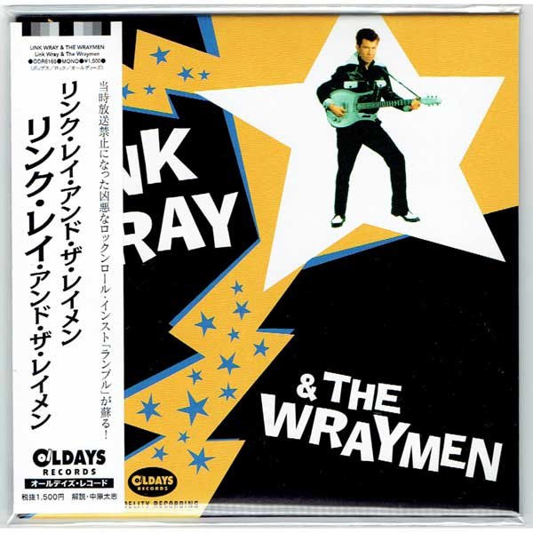 Photo1: LINK WRAY AND THE WRAYMEN / LINK WRAY AND THE WRAYMEN (Brand New Japan Mini LP CD) * B/O * (1)