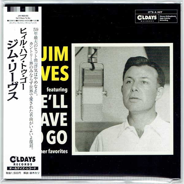 Photo1: JIM REEVES / HE'LL HAVE TO GO (Brand New Japan mini LP CD) (1)