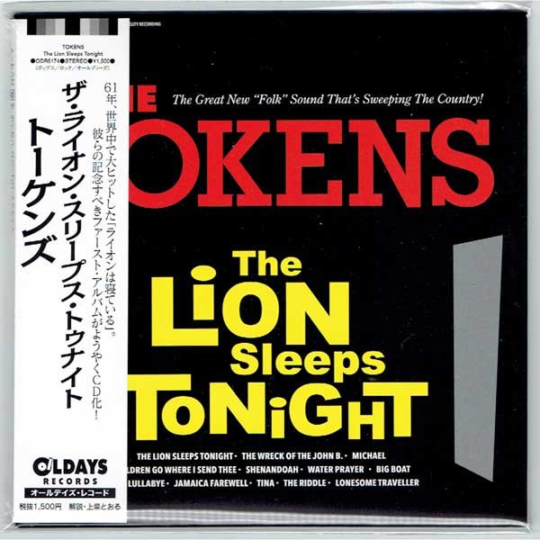 Photo1: TOKENS / THE LION SLEEPS TO NIGHT (Brand New Japan mini LP CD)  * B/O * (1)