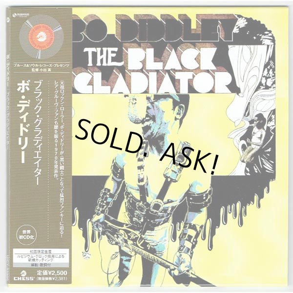 Photo1: BLACK GLADIATOR (USED JAPAN MINI LP CD) BO DIDDLEY  (1)