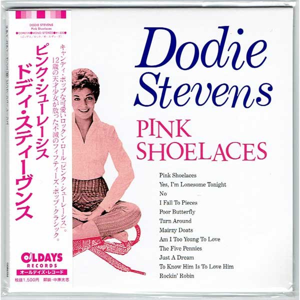 Photo1: DODIE STEVENS / PINK SHOELACES (Brand New Japan Mini LP CD) * B/O * (1)